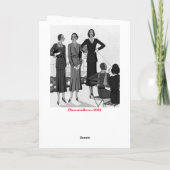 Vintage Muttertagskarte Karte (Rückseite)