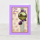 Vintage Muttertagskarte Karte (Vorderseite)