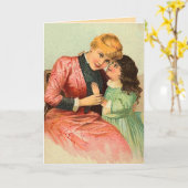 Vintage Muttertagskarte Karte (Gelbe Blume)