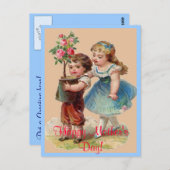 Vintage Muttertagskarte Postkarte (Vorne/Hinten)