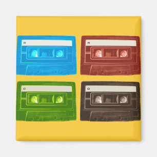 Vintage-Muzak-KassetteMagnet Magnet
