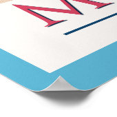 Vintage Mykonos, Griechisch Poster (Ecke)