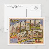 Vintage Myrtle Beach Postkarte (Vorne/Hinten)