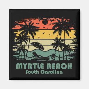 Vintage Myrtle Beach South Carolina Magnet