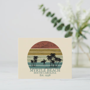 Vintage Myrtle Beach South Carolina Postkarte
