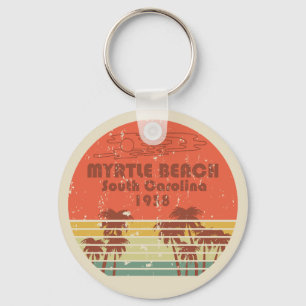 Vintage Myrtle Beach South Carolina Schlüsselanhänger