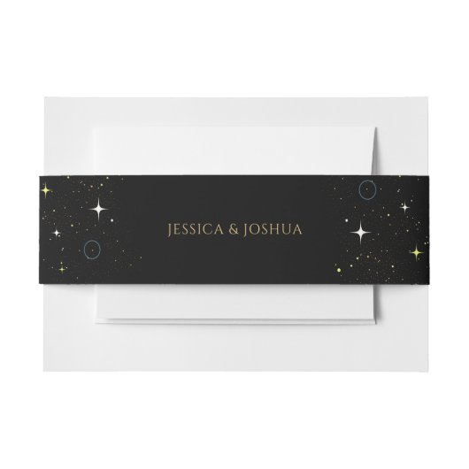 Vintage mystische Galaxie Einladungsbanderole (Vorderseite Beispiel)