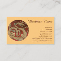 Vintage Mythologie, antiker Goldener Drache