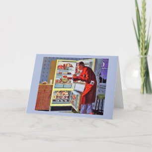 Vintage Nachtkarte des Vaters Karte