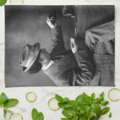 Vintage Nachts Handtuch (Gefaltet)