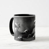 Vintage Nachts Tasse (Vorderseite Links)