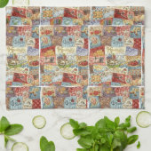 Vintage Nähküche Handtuch (Gefaltet)