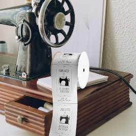Vintage Nähmaschine Handwerk Mit Liebe Etikett Satinband