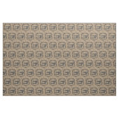 Vintage Nähmaschine-Leinwand Stoff (Yard (91,4 cm))