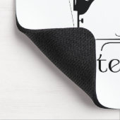 Vintage Nähmaschine Mousepad (Ecke)