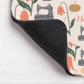 Vintage Nähmaschine Nähmaschine Schneider Mousepad (Ecke)