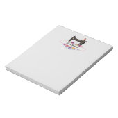 Vintage Nähmaschine Personalisiert Notizblock (Rotiert)