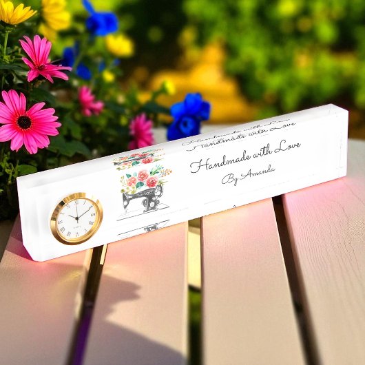 Vintage Nähmaschine Schneider Seamstress Namensplakette