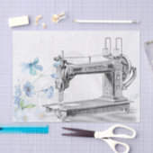 Vintage Nähmaschine Seidenpapier (Handwerk)