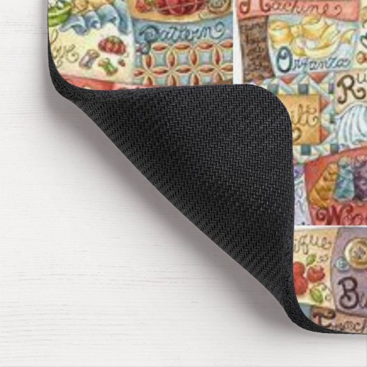 Vintage Nähmhaube Pad! Mousepad (Ecke)