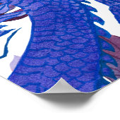 Vintage nahtlose asiatische Traditionsmuster. Japa Poster (Ecke)