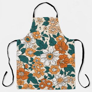 Vintage nahtlose Blumenmuster. Liberty-Stil Schürze