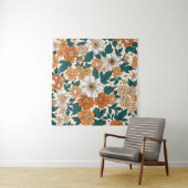 Vintage nahtlose Blumenmuster. Liberty-Stil Wandteppich (Beispiel (Horizontal))