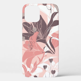 Vintage nahtlose Blumenmuster. Vorhangdesign. M Case-Mate iPhone Hülle