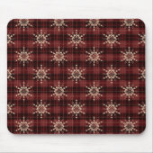 Vintage Nahtlose Dekoration Mousepad (Vorne)