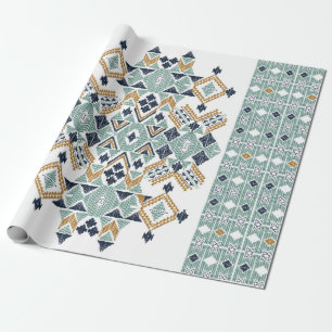 Vintage, nahtlose dekorative ethnische Muster. Ame Geschenkpapier