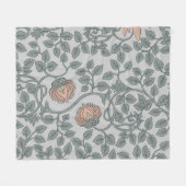 Vintage, nahtlose Muster, Retro-Wallpaper Fleecedecke (Vorderseite (Horizontal))