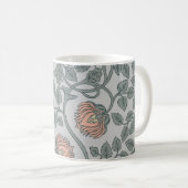 Vintage, nahtlose Muster, Retro-Wallpaper Kaffeetasse (VorderseiteRechts)