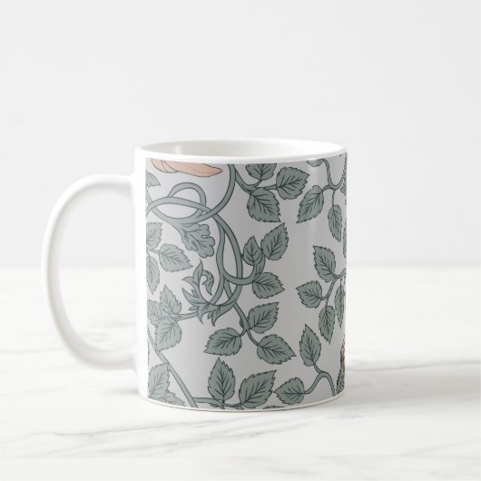 Vintage, nahtlose Muster, Retro-Wallpaper Kaffeetasse (Links)