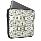 Vintage, nahtlose Ziermuster. abstrakt, ara Laptopschutzhülle (Vorne Rechts)