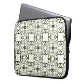 Vintage, nahtlose Ziermuster. abstrakt, ara Laptopschutzhülle (Vorderseite Links)