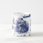Vintage Nähtoile Kaffeetasse (Mittel)