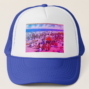 Vintage Nantasket Beach, Hull, Massachusetts Truckerkappe