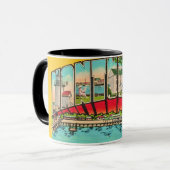 Vintage Nantucket MA  Tasse (Vorderseite Links)