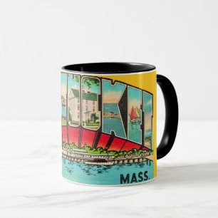 Vintage Nantucket MA  Tasse