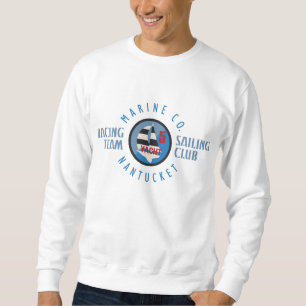 Vintage Nantucket Yacht 5 - Segelclub Abzeichen Sweatshirt