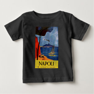 Vintage Napoli Liebe Romantik Baby T-shirt