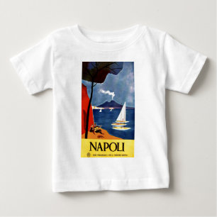 Vintage Napoli Liebe Romantik Baby T-shirt