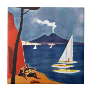 Vintage Napoli Liebe Romantik Fliese