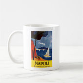 Vintage Napoli Liebe Romantik Kaffeetasse (Links)