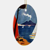 Vintage Napoli Liebe Romantik Keramik Ornament (Rechts)