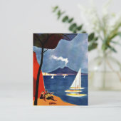 Vintage Napoli Liebe Romantik Postkarte (Stehend Vorderseite)