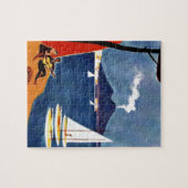 Vintage Napoli Liebe Romantik Puzzle (Horizontal)