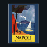 Vintage Napoli Postkarte<br><div class="desc">Using the "Customize it" function, add your own text if you wish. See my store for more items with this print.</div>