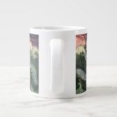 Vintage Narbale, Meereswale und Meerestiere Jumbo-Tasse (Rückseite)