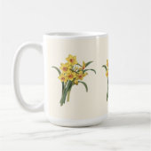 Vintage Narzissen-Tasse Kaffeetasse (Links)